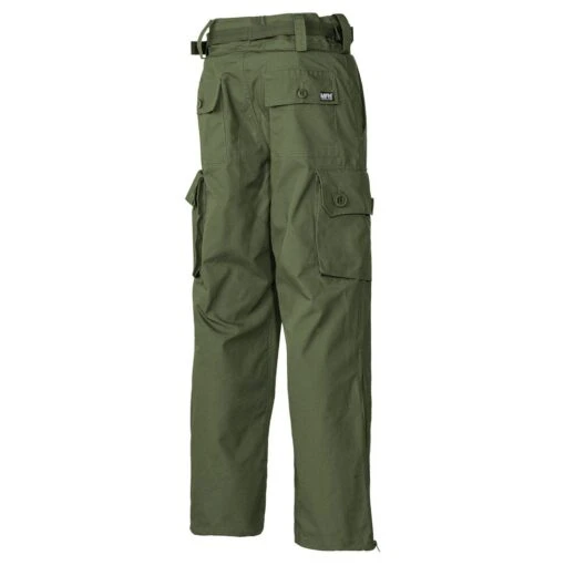 MFH Commando Trousers Smock Ripstop OD Green -Outdoor Series Store 01352 Green 02