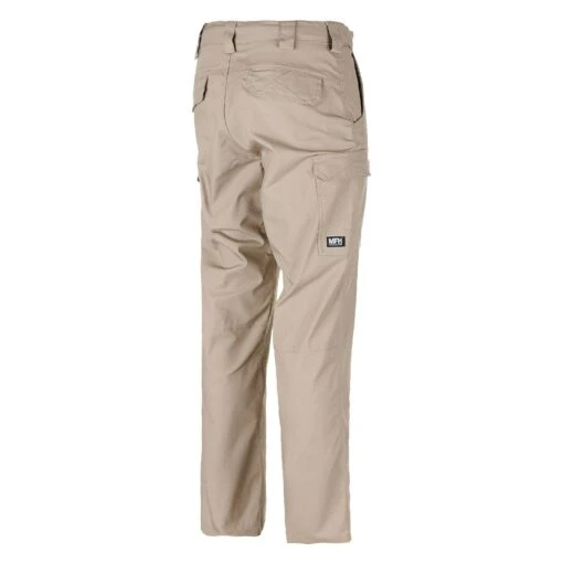 MFH Attack Tactical Trousers Ripstop Teflon Coated Khaki -Outdoor Series Store 01733 Khaki 02 1