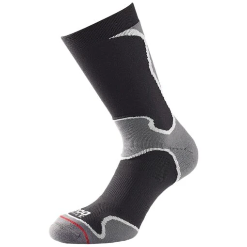 1000 Mile Fusion Sport Sock Black -Outdoor Series Store 1000mile fucsion socks sport black 1