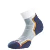 1000 Mile Breeze Anklet Sock Navy/Grey -Outdoor Series Store 2014N 1000 Mile Breeze Anklet Sock Navy Grey 1 2