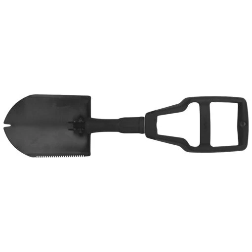 MFH US Army Folding Spade With Cover Black -Outdoor Series Store 27031 MFH US Army Folding Spade with Cover Black 1