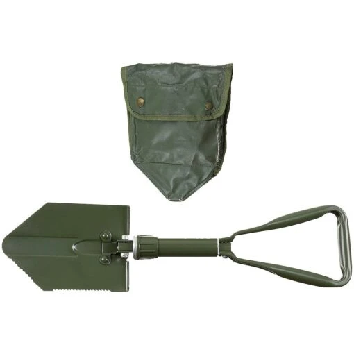 MFH BW Folding Spade With Cover Olive -Outdoor Series Store 27040 MFH BW Folding Spade with Cover Olive 1