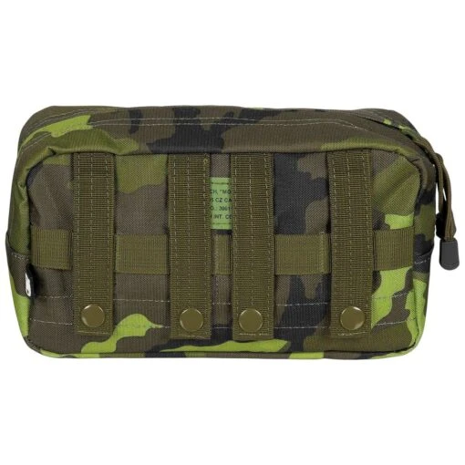 MFH Utility Pouch Large MOLLE Czech Woodland -Outdoor Series Store 30611J MFH Utility Pouch Large MOLLE Czech Woodland 02