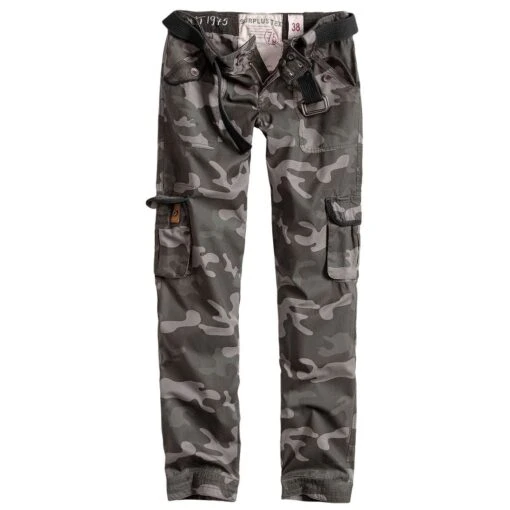 Surplus Ladies Premium Trousers Slimmy Black Camo -Outdoor Series Store 33 3588 42 Surplus Ladies Premium Trousers Slimmy Black Camo 01