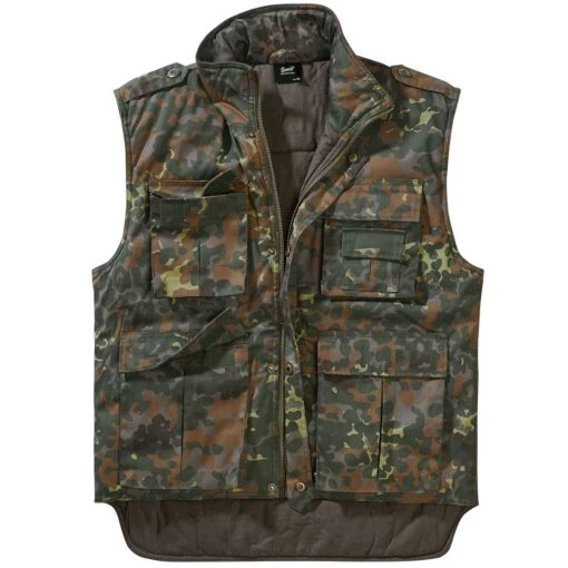 Brandit Ranger Vest Flecktarn -Outdoor Series Store 4014 14 Brandit FLECKTARN 01