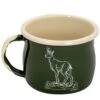 Alpinus Enamel Mug Chamois Green -Outdoor Series Store AL18044 Alpinus Enamel Mug Chamois Green 1