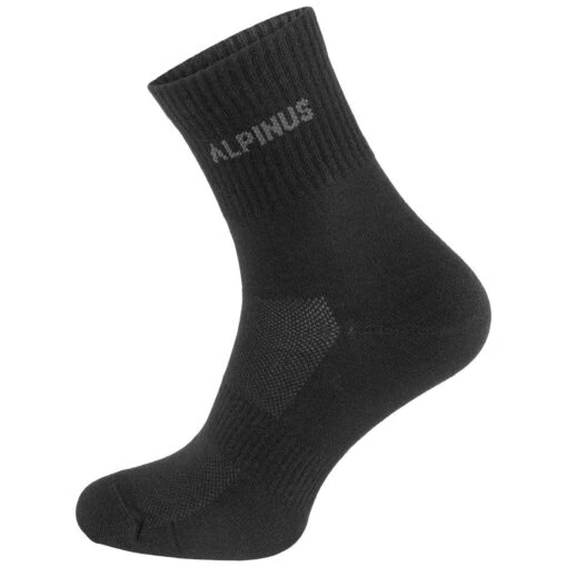 Alpinus Alpamayo 3-Pack Socks Black-Grey-White -Outdoor Series Store Alpinus Alpamayo 3 Pack Socks Black Grey White 2