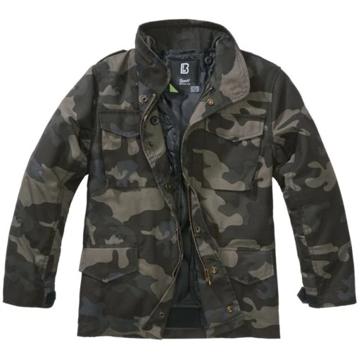 Brandit Kids M-65 Standard Jacket Dark Camo -Outdoor Series Store Brandit Kids M 65 Standard Jacket