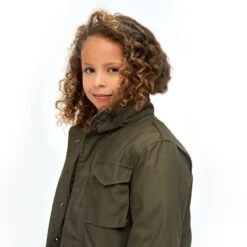 Brandit Kids M-65 Standard Jacket Olive -Outdoor Series Store Brandit Kids M 65 Standard Jacket Olive 4 1200x1200