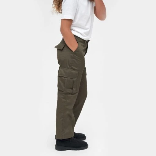 Brandit Kids US Ranger Trousers Olive -Outdoor Series Store Brandit Kids US Ranger Trousers