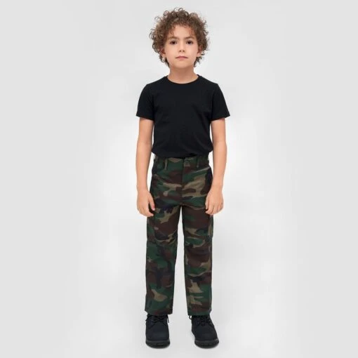 Brandit Kids US Ranger Trousers Woodland -Outdoor Series Store Brandit Kids US Ranger Trousers