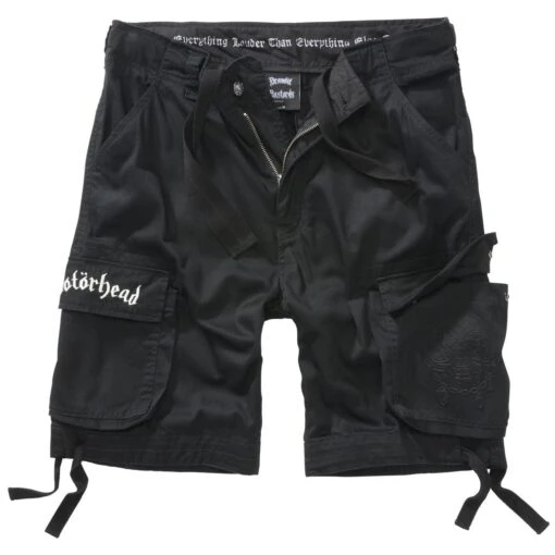 Brandit Motörhead Urban Legend Shorts Black -Outdoor Series Store Brandit Motorhead Urban Legend Shorts Black 1 1