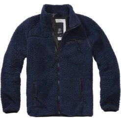 Brandit Teddyfleece Jacket Navy -Outdoor Series Store Brandit Teddyfleece Jacket Navy 3 1200x1200 6