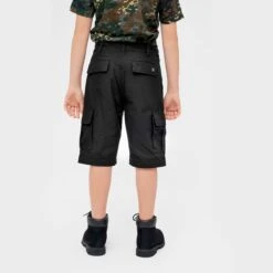 Brandit Kids BDU Shorts Black -Outdoor Series Store BranditKidsBDUShortsBlack 5 1200x1200