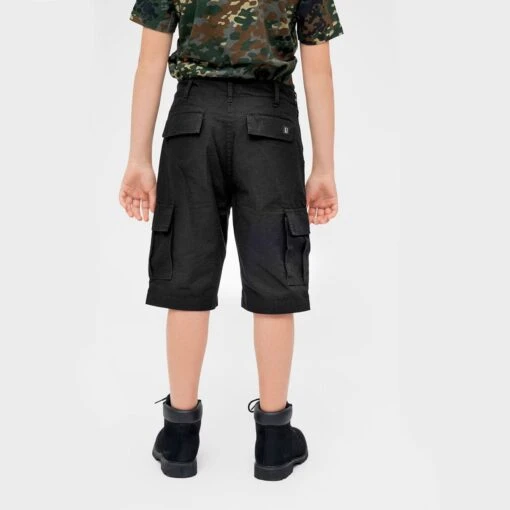 Brandit Kids BDU Shorts Black -Outdoor Series Store