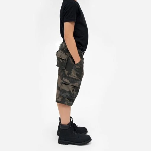 Brandit Kids BDU Shorts Dark Camo -Outdoor Series Store