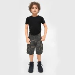 Brandit Kids BDU Shorts Dark Camo -Outdoor Series Store BranditKidsBDUShortsDark camo 5 1200x1200