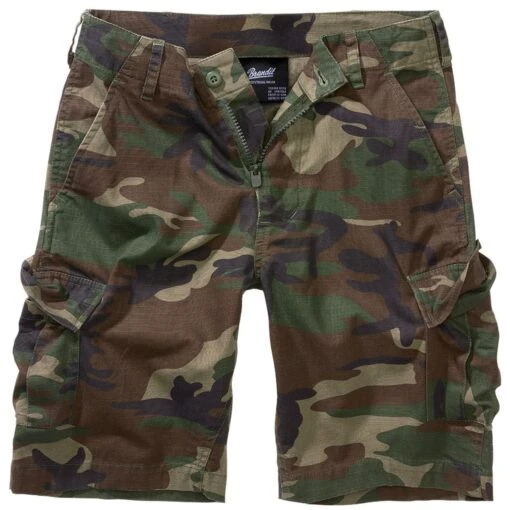 Brandit Kids BDU Shorts Woodland -Outdoor Series Store