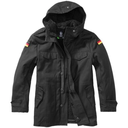 Brandit Kids BW Parka Black -Outdoor Series Store