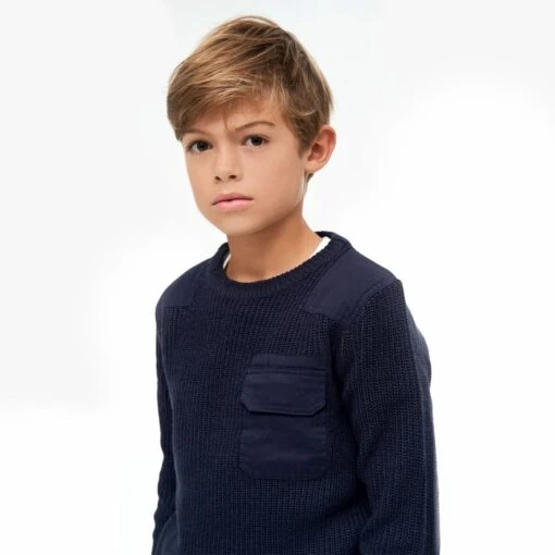 Brandit Kids BW Pullover Navy -Outdoor Series Store