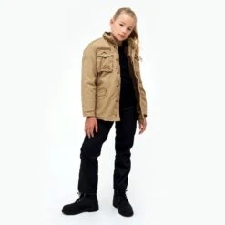 Brandit Kids M-65 Giant Jacket Camel -Outdoor Series Store BranditKidsM 65GiantJacketCamel 4 1200x1200