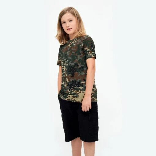 Brandit Kids T-Shirt Flecktarn -Outdoor Series Store BranditKidsT