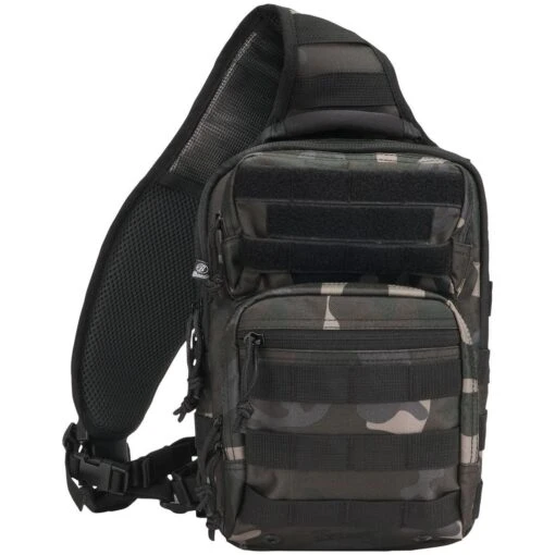 Brandit US Cooper Sling Pack Dark Camo -Outdoor Series Store