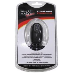 Fox Outdoor Dynamo Head Lamp 3 LED Black -Outdoor Series Store Fox Outdoor Dynamo Head Lamp 3 LED Black 5 1200x1200