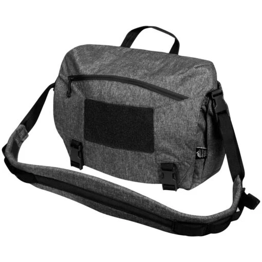 Helikon Urban Courier Bag Medium Melange Black-Grey -Outdoor Series Store Helikon Urban Courier Bag Large Medium MelangeBlack