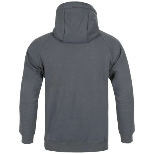 Helikon Urban Tactical Hoodie Lite Full Zip Grey -Outdoor Series Store Helikon Urban Tactical Hoodie Grey Back 01