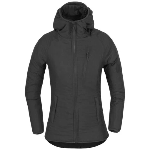 Helikon Women's Wolfhound Hoodie Jacket Black -Outdoor Series Store