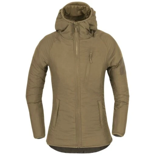 Helikon Women's Wolfhound Hoodie Jacket Coyote -Outdoor Series Store