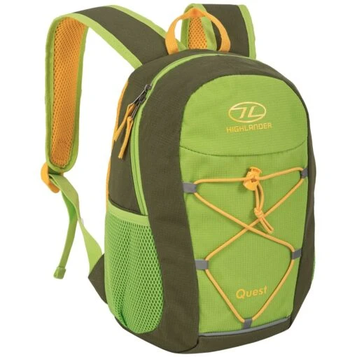 Highlander Quest Daysack 12L Lime -Outdoor Series Store Highlander Quest Daysack 12L