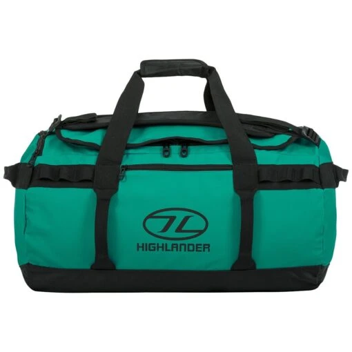 Highlander Storm Kitbag 30L Aqua Green -Outdoor Series Store Highlander Storm Aqua Blue Front 121 3 01