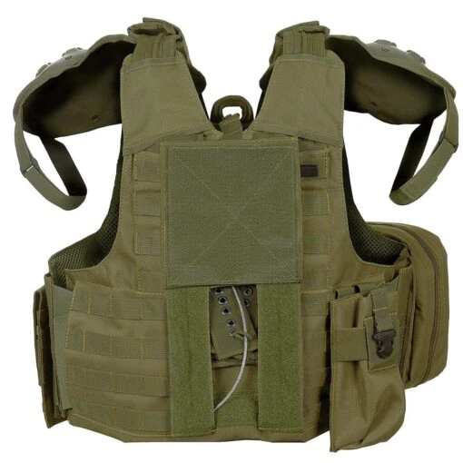 MFH Combat Vest With Quick Release OD Green -Outdoor Series Store MFH04573WESTECOMBATODGREEN2