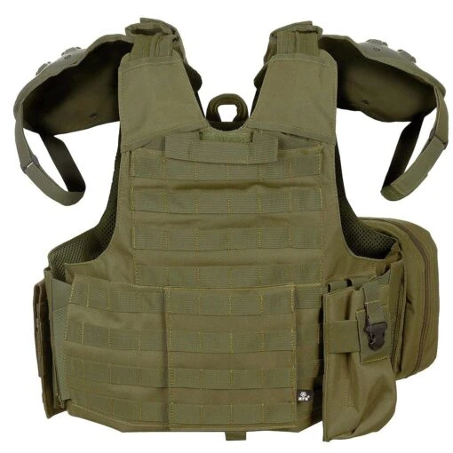 MFH Combat Vest With Quick Release OD Green -Outdoor Series Store MFH04573WESTECOMBATODGREEN3