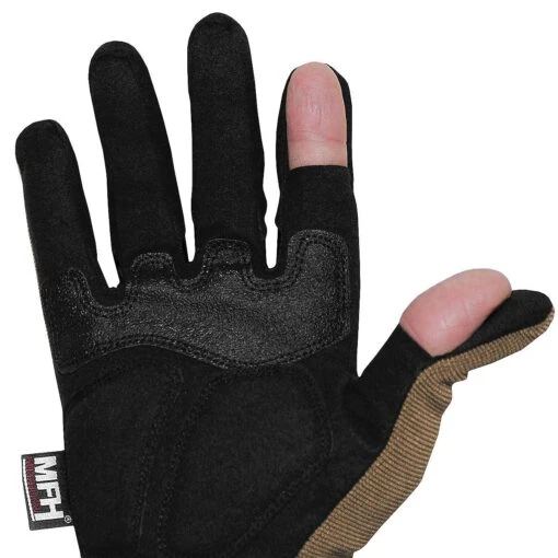 MFH Multipurpose Attack Gloves Coyote Tan -Outdoor Series Store MFH 15841R MultipurposeAttackGlovesCoyoteTan2