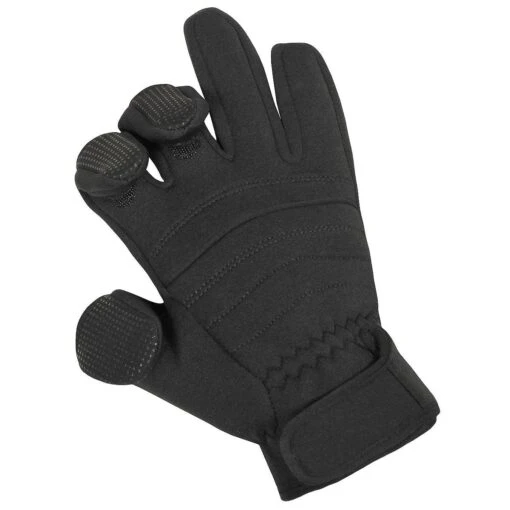 MFH Combat Neoprene Gloves Black -Outdoor Series Store MFH 15873A Combat Neoprene Gloves Black2