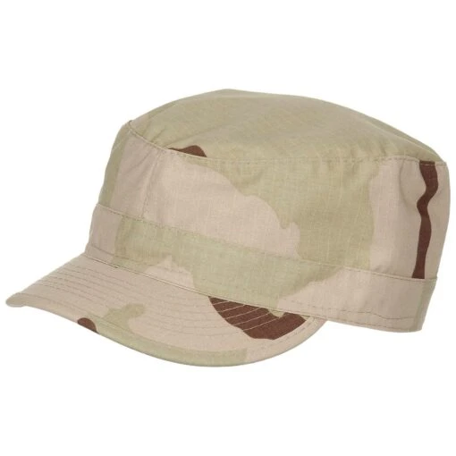 MFH BDU Ripstop Field Cap 3-Colour Desert -Outdoor Series Store