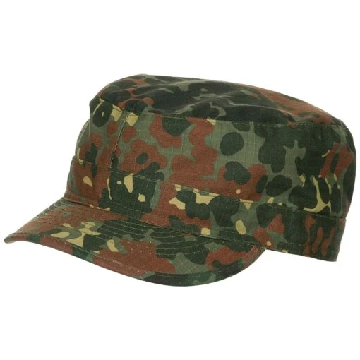 MFH BDU Ripstop Field Cap Flecktarn -Outdoor Series Store