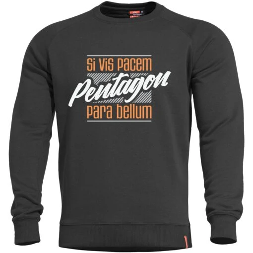 Pentagon Hawk Sweater Para Bellum Black -Outdoor Series Store