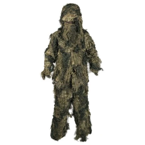 Mil-Tec Ghillie Suit Anti-Fire Basic Woodland -Outdoor Series Store Mil