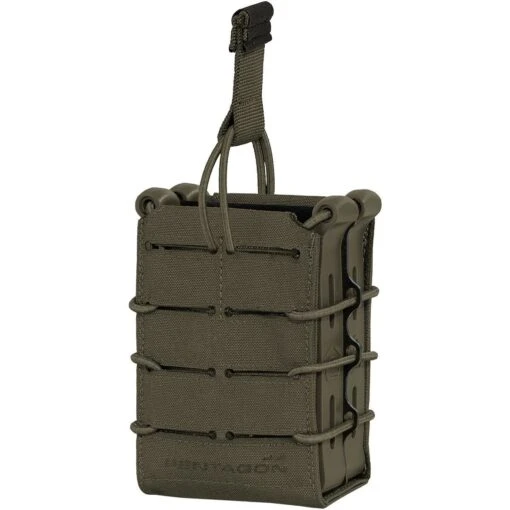 Pentagon Elpis Double Rifle Mag Pouch RAL 7013 -Outdoor Series Store PentagonElpisRifleMagPouchDoubleK17076RAL7013 1