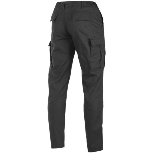 Teesar US BDU Trousers Ripstop SlimFit Black -Outdoor Series Store