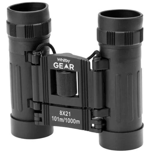 Whitby Gear Compact Binoculars 8x21 Black -Outdoor Series Store