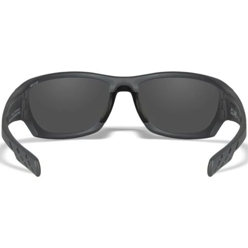 Wiley X WX Climb Glasses - Captivate Polarized Blue Mirror Lenses / Matte Grey Frame -Outdoor Series Store Wiley X WX Climb