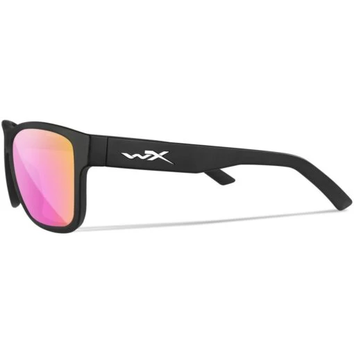 Wiley X WX Ovation Glasses - Captivate Polarized Rose Gold Mirror Lenses / Matte Black Frame -Outdoor Series Store Wiley X WX Ovation