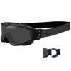 Wiley X Spear Goggles - Smoke Grey + Clear Lens / Matte Black Frame -Outdoor Series Store Wiley x spear goggles smoke clear black 001