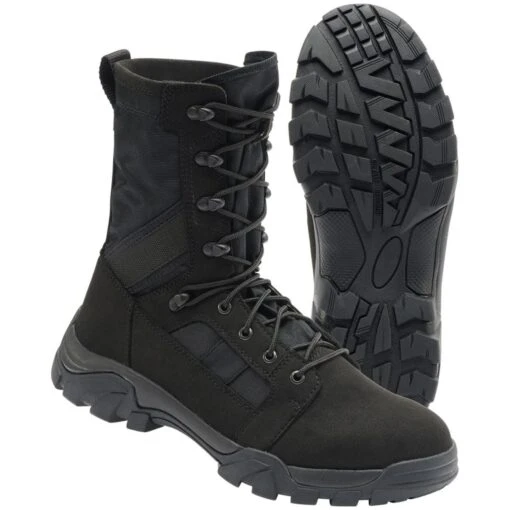 Brandit Defense Boots Black -Outdoor Series Store brandit defense boot black 001 3