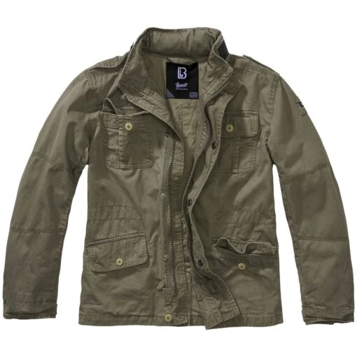 Brandit Kids Britannia Jacket Olive -Outdoor Series Store